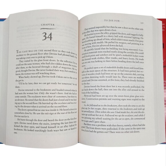 To Die For David Baldacci Hardcover 6:20 Man Thriller Mystery Crime 2024 - Picture 5 of 11